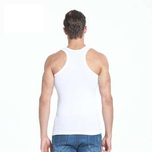 Débardeur Homme M-4XL Été Coupe Slim en Coton 100% Respirant Écologique Décontracté Sport Séchage Rapide Sans Manches Personnalisable - Product Image 3