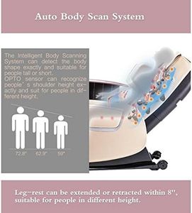 Massages Chair with Smart Pressures Sensors Micro-Space Saving Technology Modern High-Quality Comfortable Massages Chair - Product Image 5