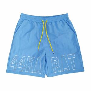 Pantalones cortos de Jogger deportivos de calle de verano personalizados para hombre, pantalones cortos de entrenamiento de nailon informales con logotipo, pantalones cortos con cordón de cintura media - Product Image 1