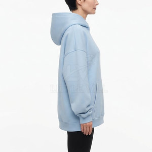 Sweat à capuche oversize pour femme au design moderne, coupe décontractée, tissu doux, vêtement de mode streetwear décontracté - Product Image 4
