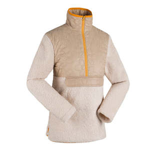 Veste d'hiver de style universitaire pour femmes sur mesure, sweat à capuche tendance avec doublure en sherpa pour les sports de plein air - Product Image 1