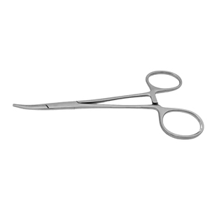 Fórceps de arteria manual, fórceps médicos hemostáticos curvos de 13cm y 10cm, mosquito Halstead de acero inoxidable para profesionales médicos - Product Image 4