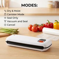 75kPa 100W 28cm 12L/min 6 Modes ecran tactile cuisine alimentaire machine sous vide soudeuse emballage alimentaire