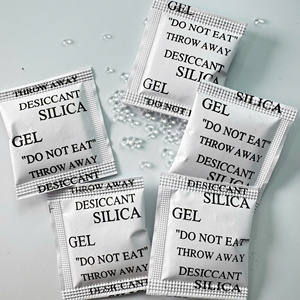 สารดูดความชื้นซิลิก้าเจลแพ็คเก็ตควบคุมความชื้น1G/2G/3G สำหรับ SiO2ขนาดเล็ก - Product Image 3