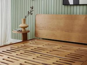 100% ไม้สักฟูลห้องนอนสไตล์โมเดิร์นโครงเตียงสำหรับโรงแรมวิลล่ารีสอร์ทห้องนอนขายส่ง - Product Image 6