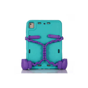 Étui de protection pour tablette en silicone bleu Netzy pour iPad 9.7 2017, style boxer de luxe en EVA, certifié RoHS FCC, 10,5 pouces pour enfants - Product Image 1