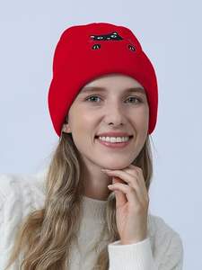 Gorros de Punto con Bordado Personalizado OEM/ODM Listos para Enviar, Gorro de Invierno con Diseño de Logotipo al por Mayor - Product Image 5