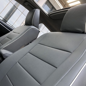 EKR – housses de siège de voiture personnalisées, ensemble complet de housses de siège de voiture en cuir 360, housses de coussin pour <span class=keywords><strong>Ford</strong></span> <span class=keywords><strong>Explorer</strong></span> 2015 2017 - Product Image 2