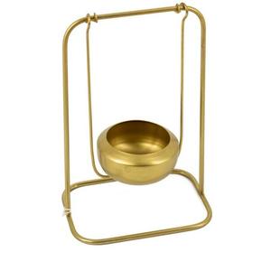 Luxury Gold Metal Glass <b>Cube</b> Candle Holder - Nordic Geometric Votive Candelabra for Wedding Centerpiece & Modern Home Decor - Product Image 2