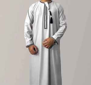 Jubbah pour hommes de haute qualité, vente en gros, Jubba marocaine, Thobe pour hommes, robe musulmane arabe, islamique - Product Image 2