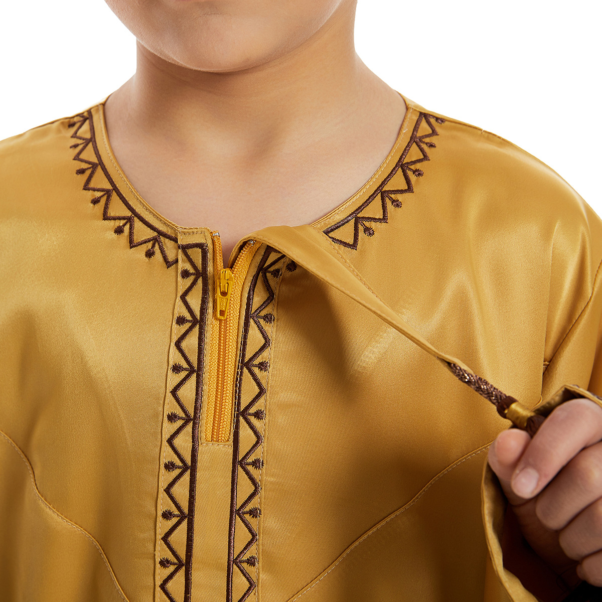 Boys Muslim Moroccan Kaftan Islamic Dress Arabic Maldives