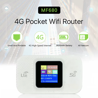 Routeur WiFi portable 4G, vitesse de transmission : 150 Mbps, batterie 3000 mAh, version Amérique