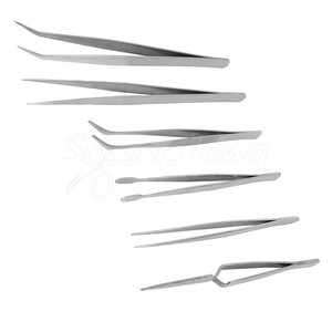 Professional Anti Static Tweezer Kit With Precision Tips Stainless Steel <b>Tools</b> For Electronics Repair And Hobby Use - Product Image 1