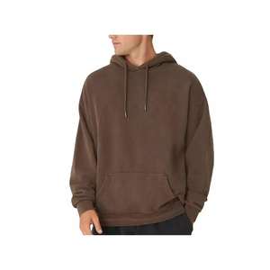 Street Wear Pullover Men Hoodie <b>Plain</b> Solid <b>Colour</b> Men Hoodie Best Quality Men Hoodies Breathable and Quick Dry Custom Made - Product Image 1