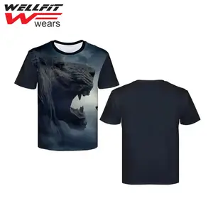 Bán buôn người đàn ông của tùy chỉnh thăng hoa T-Shirt Chất lượng cao XL quá khổ cho mùa hè logo in với logo của khách hàng