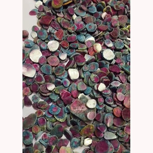 980 piezas de rubí natural zoisita 8mm a 15mm rebanada Lisa 1180 Cts lote Iroc ventas alta calidad rubí zoisita piedra preciosa plana suelta - Product Image 5