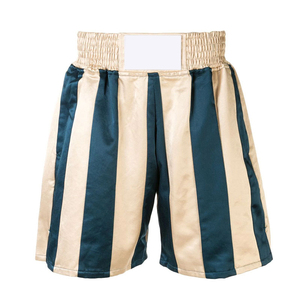 Shorts de boxe MMA unisexes à étiquette privée, logo et couleurs personnalisés, spandex/polyester respirant, séchage rapide, service ODM - Product Image 1