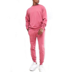 Top Customized 100% Cotton Baggy Fleece Oversized Hoodie Jogger Set Sweatsuits Unisex <b>Polyester</b> <b>Tracksuits</b> Men Sets - Product Image 5
