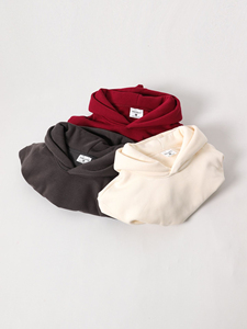 Sweat-shirts à capuche unisexes décontractés en coton 100% 350g pour l'hiver, couleur unie, avec logo brodé et imprimé par transfert thermique, doublés - Product Image 2