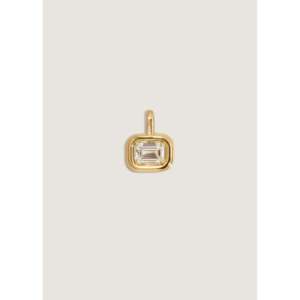 Pendentif et breloque en diamant taille émeraude Margot - Product Image 1