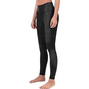 Ropa deportiva de cintura alta para mujer, mallas de entrenamiento, estilo informal cómodo, mallas de Yoga, características transpirables, a la moda - Product Image 3