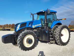 รถแทรกเตอร์ดีเซลนิวฮอลแลนด์ T9.450 รุ่นงานหนัก กำลัง 80 แรงม้า แบบตีนตะขาบ เครื่องยนต์โรบิน น้ำหนัก 3000 กิโลกรัม สำหรับงานเกษตร - Product Image 2