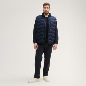 Nardon Apparels, chaleco de senderismo acolchado híbrido de alta calidad, cierre de cremallera de Color sólido para hombre de invierno, transpirable a prueba de viento - Product Image 3