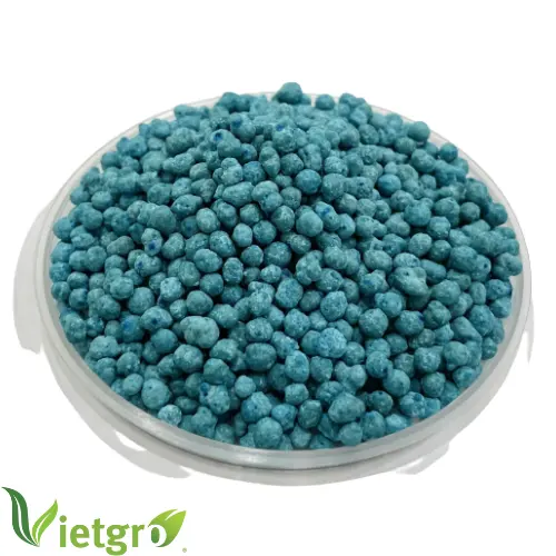 Vietgro Hot Picks Engrais NPK composé de haute qualité 12-12-17-Couleur bleue