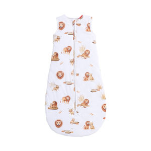 Customized Design Organic Cotton Baby Sleeping Bag Beautiful Multicolor Front Open Boys Soft Plus Size Newborns Winter Animal - Product Image 1