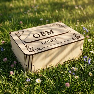 Boîtes en carton rigides personnalisées avec logo pour miel VIP, revêtement UV, pour emballage de sachets de miel VIP, vente en gros OEM - Product Image 4