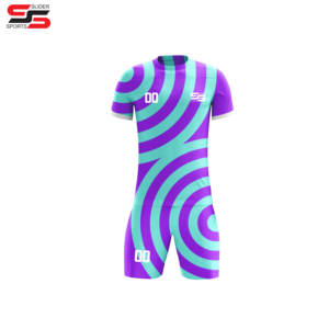 ชุดยูนิฟอร์มฟุตบอลชายหญิงสำหรับฤดูใบไม้ร่วง/ฤดูหนาว - โพลีเอสเตอร์ 100% รับสกรีนโลโก้ ชื่อทีม/หมายเลข สำหรับการฝึกซ้อมกีฬา - Product Image 5