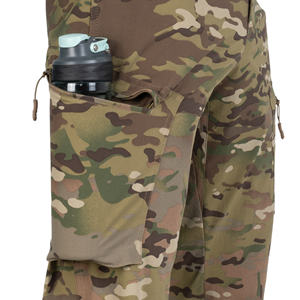 Pantalon en nylon léger, imperméable, coupe-vent, respirant, fin pour homme, 8 poches fonctionnelles, ceinture élastique, inserts - Product Image 3