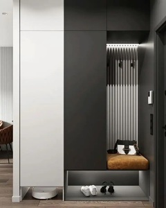 Home Furniture French Style Wood <b>Cabinet</b> Combo with Waterproof <b>Shoes</b> Storage & Wardrobes 5-Year Warranty Vietnam - Product Image 4