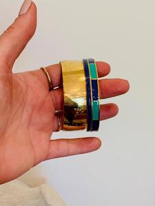 Brazaletes de moda de la India, conjunto de brazaletes de resina con brazalete de Metal, joyería y accesorios de moda, venta directa de fábrica hecha a mano por HF CRAFTS - Product Image 3