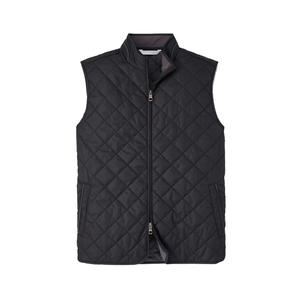 OEM Custom Logo <b>Quilted</b> Puffer Vest <b>for</b> Men Windproof Insulated Sleeveless Winter Jacket Wholesale Outdoor Apparel Supply - Product Image 1