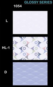 Décoration de villa Design 3D Mur extérieur en céramique 30x45 30x60 20x30 10x15 Carreaux muraux numériques 300x450 à emboîtement vitrés brillants - Product Image 2