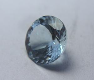 3.65 ct naturel bleu aigue-marine pierre précieuse ronde à facettes 10x10x7mm Anabiya gemmes Afrique origine pour la fabrication de bijoux - Product Image 5