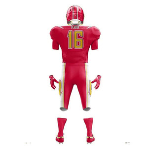 Uniformes de fútbol americano de alta calidad, diseños personalizados, impresión sublimada, secado rápido, transpirable, uniforme de fútbol americano - Product Image 2