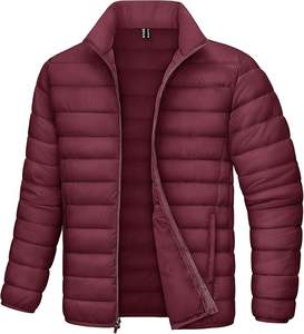 Chaqueta de Invierno Acolchada para Hombre de Alta Calidad, Gruesa, Cálida, Talla Grande, Diseño de Burbuja, Logotipo Personalizado al por Mayor - Product Image 1
