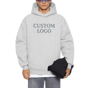 Hoodie en molleton français pour homme, 100% coton, haute qualité, imprimé sur mesure, style vintage, respectueux de l'environnement, avec strass et sérigraphie, idéal pour l'hiver - Product Image 1