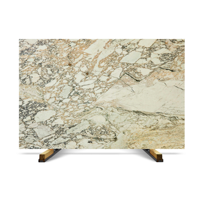 Taille personnalisable de dalle de pierre de marbre de grande vente pour la construction Meilleur prix pour l'application de plancher et de salle à manger - Product Image 1