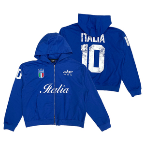 เสื้อมีฮู้ดแบบซิปมีฮู้ดแบบปักลายโลโก้ออกแบบได้ตามต้องการ2024 - Product Image 1