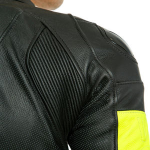 Conduisez en Confort avec un Combinaison de Moto, Restez Protégé à Chaque Moment avec Cette Combinaison de Moto en Cuir, Vêtements de Course Automobile et Moto - Product Image 3
