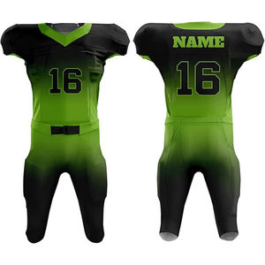 Uniformes de fútbol americano personalizados con impresión por sublimación Diseño OEM Tela de alta calidad para ropa deportiva de equipo - Product Image 3