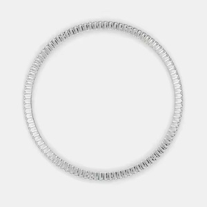 Pulsera de moissanita de corte redondo con diseño increíble, colección de joyas inspiradas en diamantes para mujer - Product Image 2