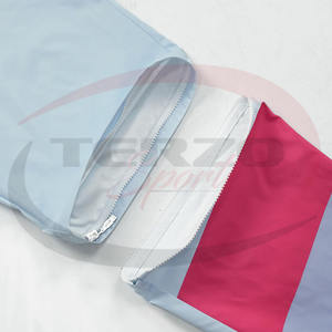 2025 conjuntos cortavientos de nailon transpirable de alta calidad para hombre personalizados chándal de dos piezas de talla grande para primavera OEM - Product Image 6