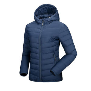 Chaqueta acolchada brillante y cómoda a precio de venta al por mayor, abrigo transpirable con estampado de logotipo personalizado, chaquetas acolchadas de invierno para mujer - Product Image 5