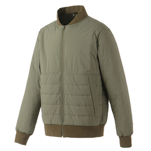 Veste d'hiver matelassée isolée personnalisée pour homme, col montant, style safari, avec rembourrage pour homme - Product Image 1