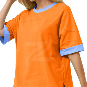 Camisetas Extra Grandes de Algodón/Poliéster para Mujer, Camisetas Extra Grandes para Mujer, Venta al por Mayor de Fábrica - Product Image 3