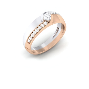 Bague en diamant certifiée IGI GIA pour hommes 14K 18K or massif véritable pierre naturelle unisexe bijoux cadeau pour adultes - Product Image 3